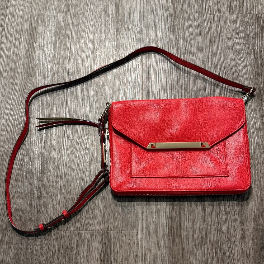 Stella & Dot Red Crossbody Bag